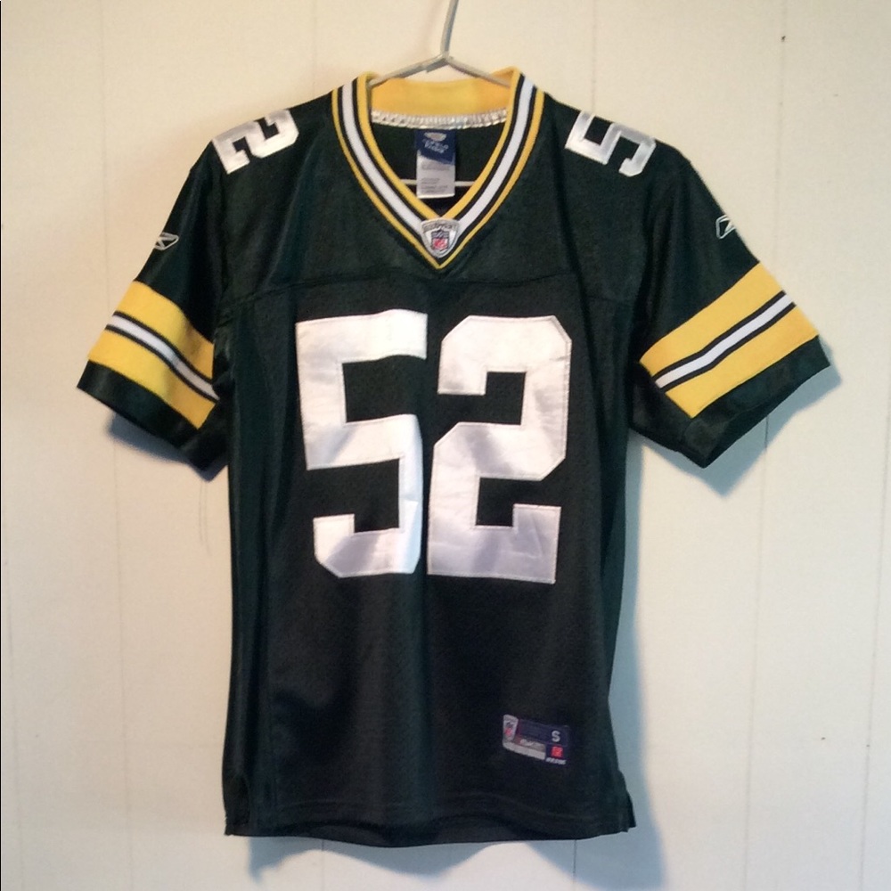 Green Bay Packers  Clay Matthews Jersey youth size large  (10-12) Reebok